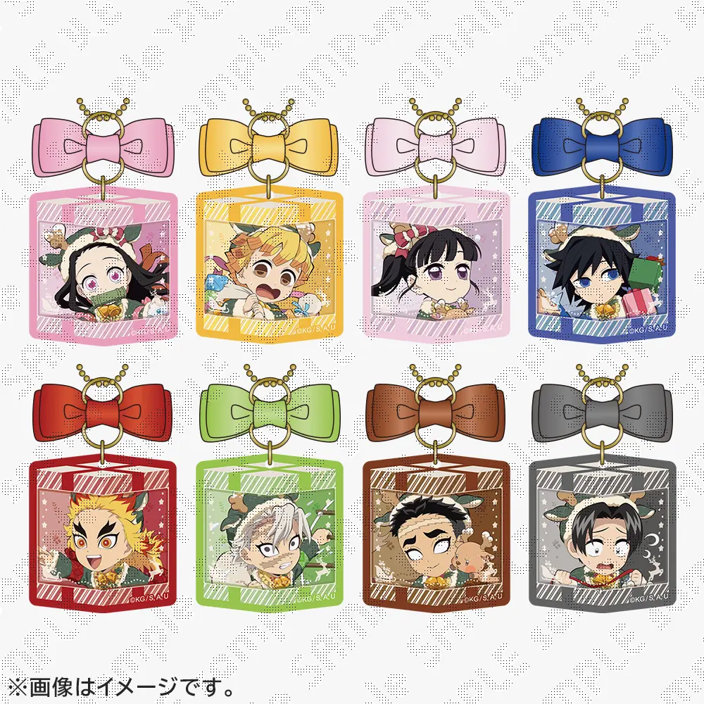 鬼滅の刃 嘴平伊之助 琴葉 絆アクリルチャーム 隊士百景 カフェ 鬼滅之