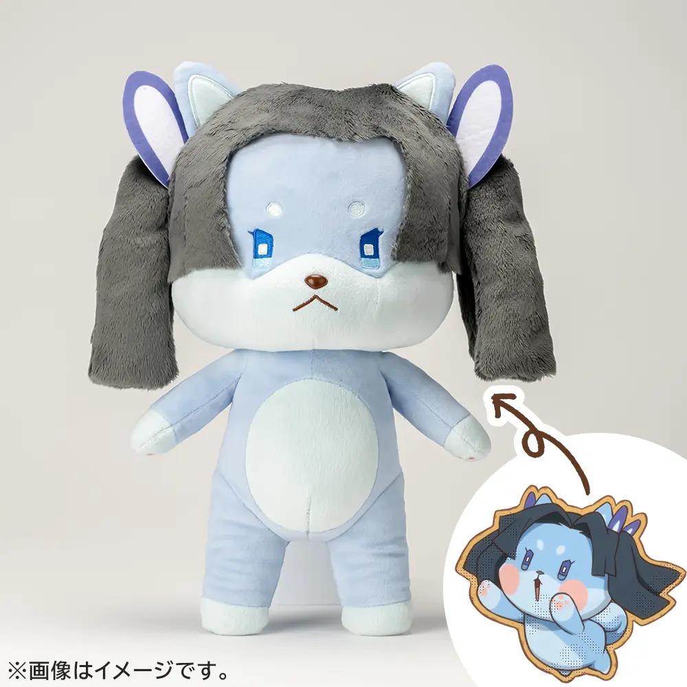 鬼滅の刃　アニマルぬいぐるみ　神崎アオイ