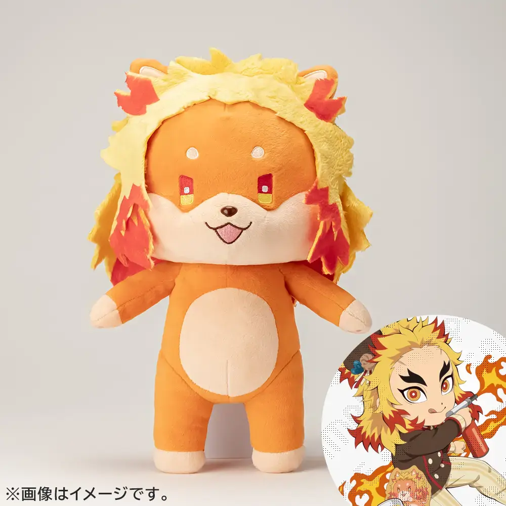 【2次受注】鬼滅の刃 アニマルぬいぐるみ 煉獄杏寿郎