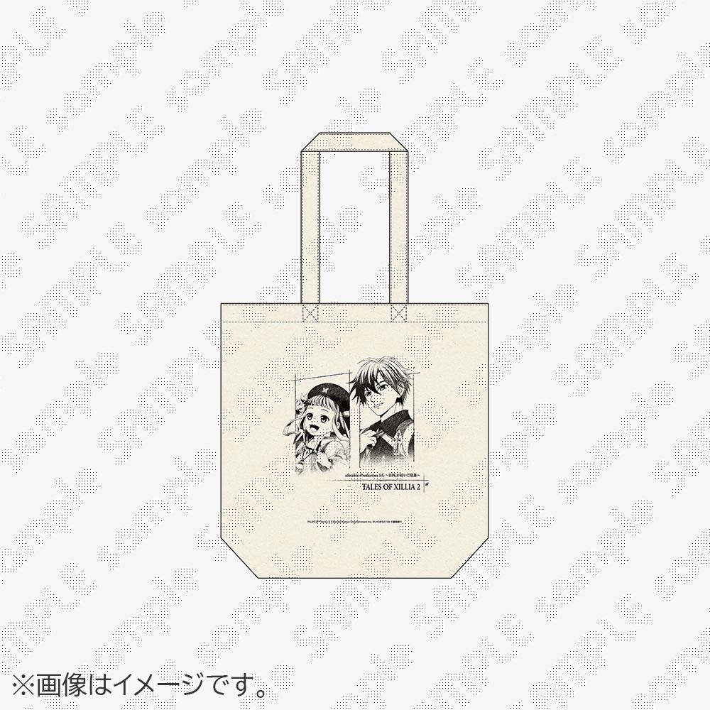 【受注生産】『テイルズ オブ』シリーズ 30周年 ufotable×Production I.G企画　「TALES OF XILLIA 2」デザイントートバッグ