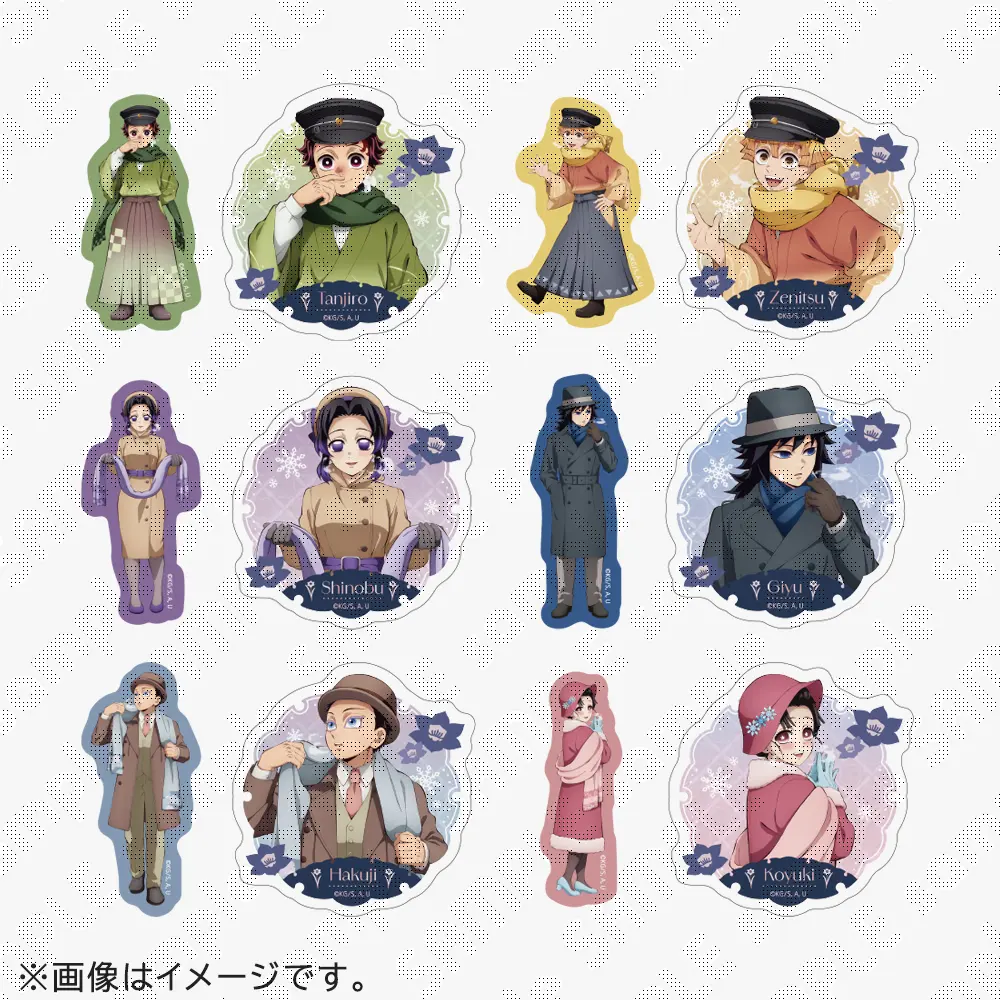 【受注生産】鬼滅の刃 AGF2025 Early Winter クリアステッカーセット