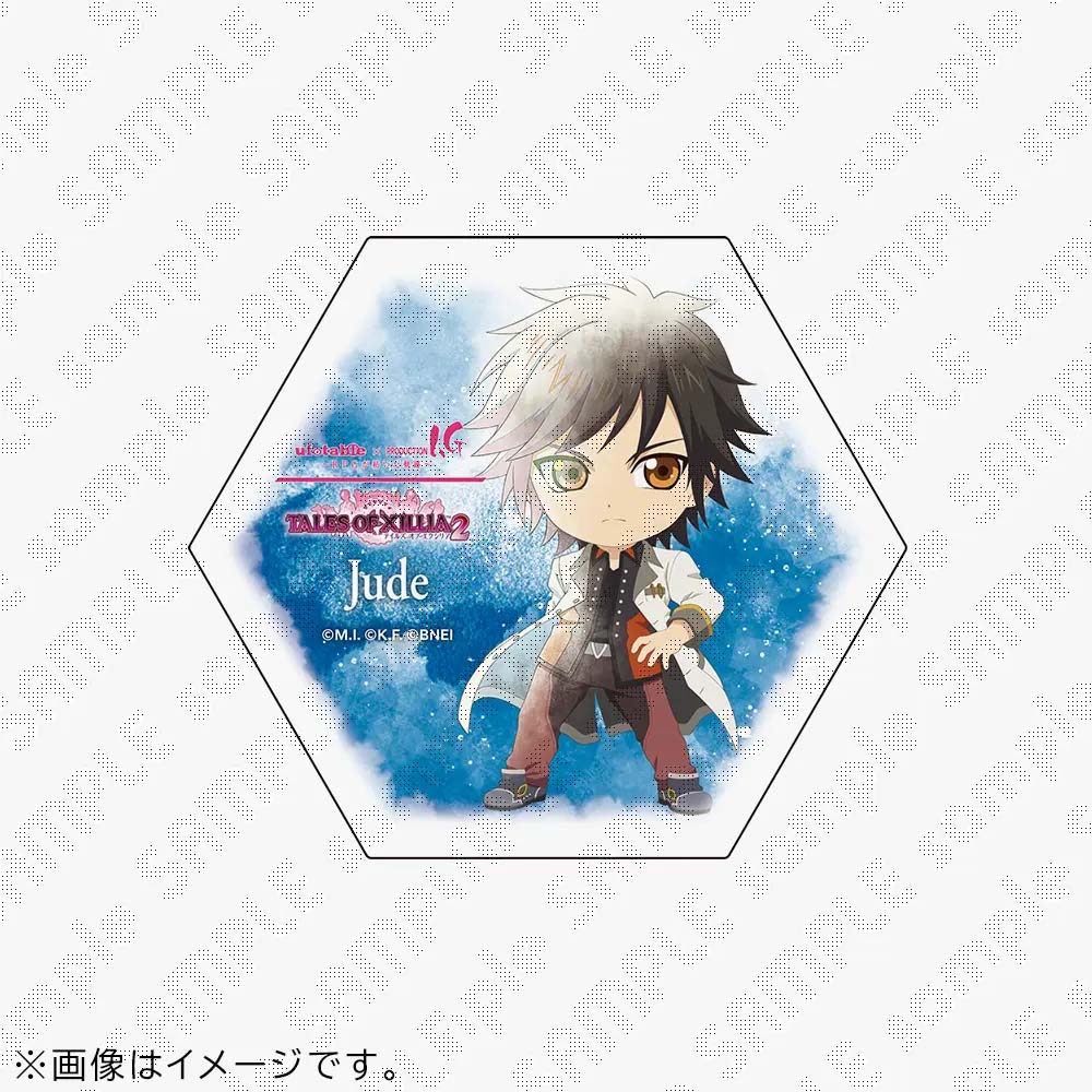 【受注生産】『テイルズ オブ』シリーズ 30周年 ufotable×Production I.G企画　「TALES OF XILLIA 2」みにきゃら石コースター　ジュード