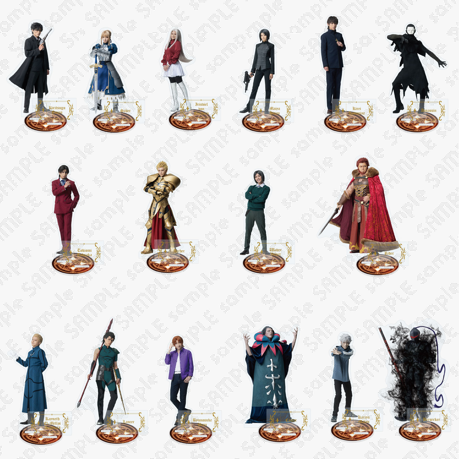 Fate/Zero キーボード セイバー＆アイリスフィール