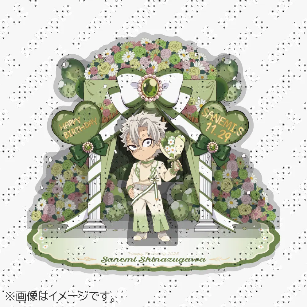 鬼滅の刃 不死川実弥誕生祭2025 ジオラマアクリルスタンド