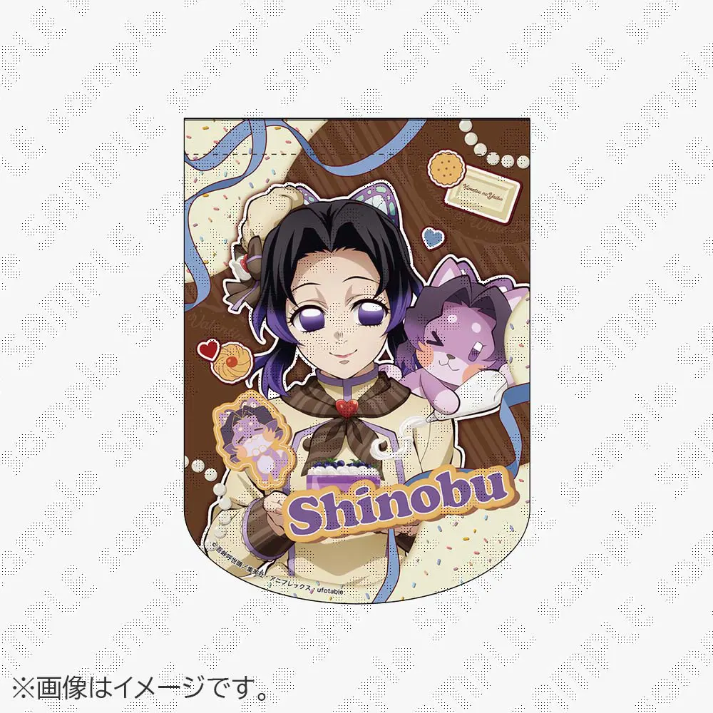 【受注生産】鬼滅の刃 バレンタイン＆ホワイトデーイベント2026 withme期 オーニング風ミニタペストリー 胡蝶しのぶ