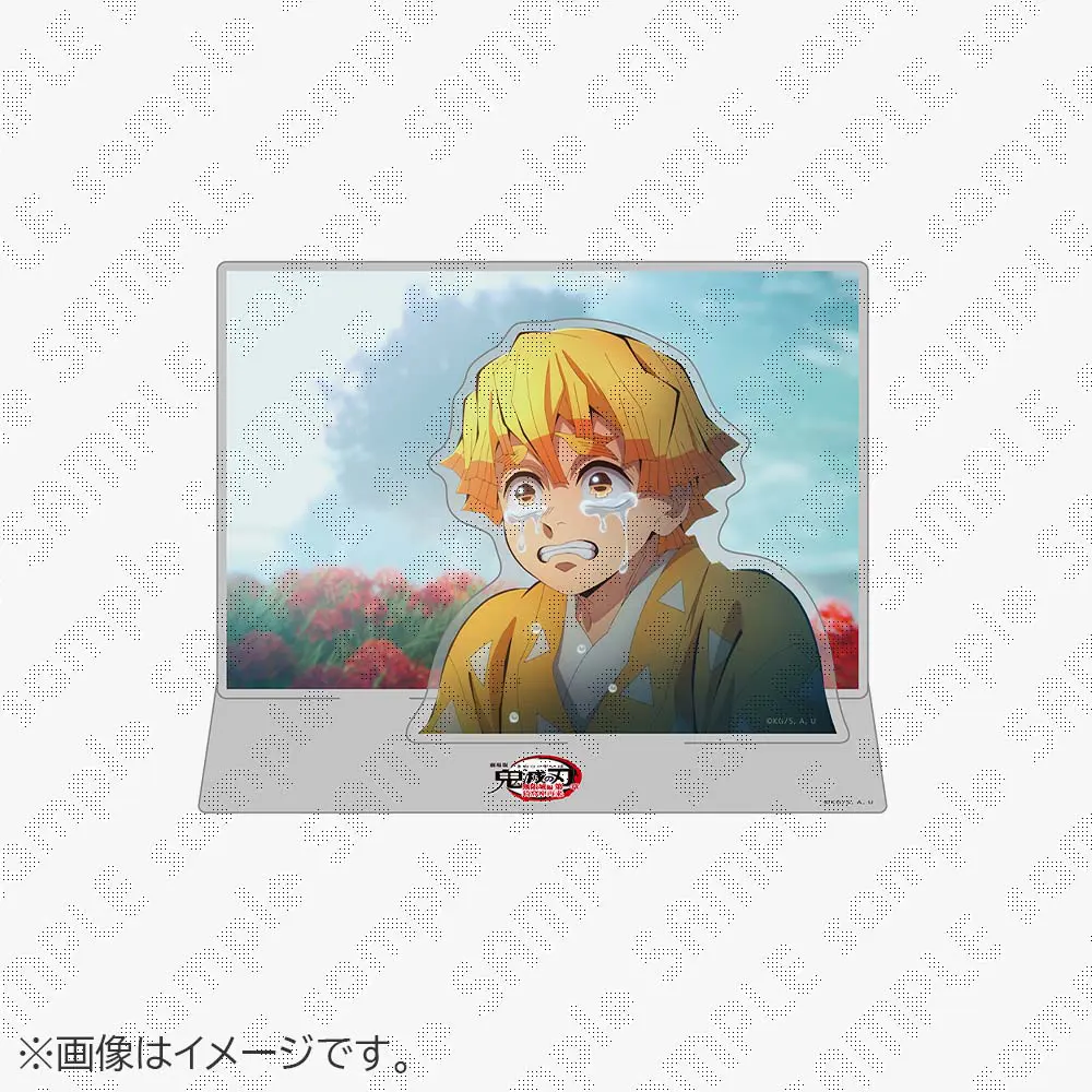 【受注生産】劇場版「鬼滅の刃」無限城編 第1章 コラボカフェ 第三期 場面写そのままアクリルスタンド 我妻善逸B